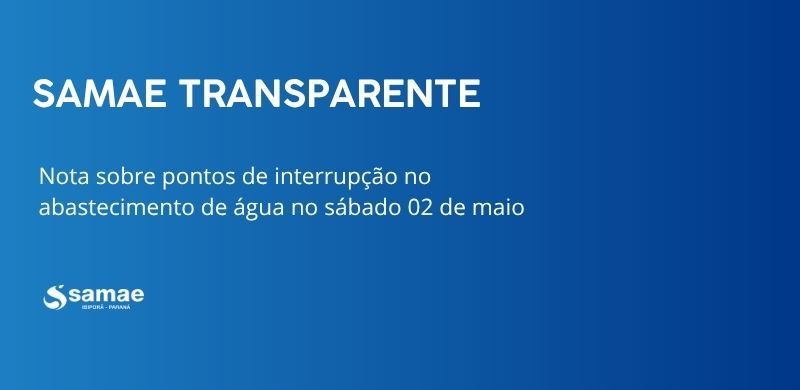 SAMAE TRANSPARENTE