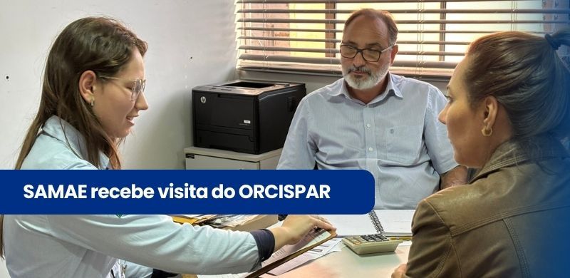 SAMAE recebe visita do ORCISPAR