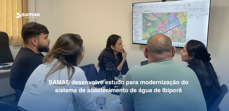 SAMAE desenvolve estudo para modernização do sistema de abastecimento de água de