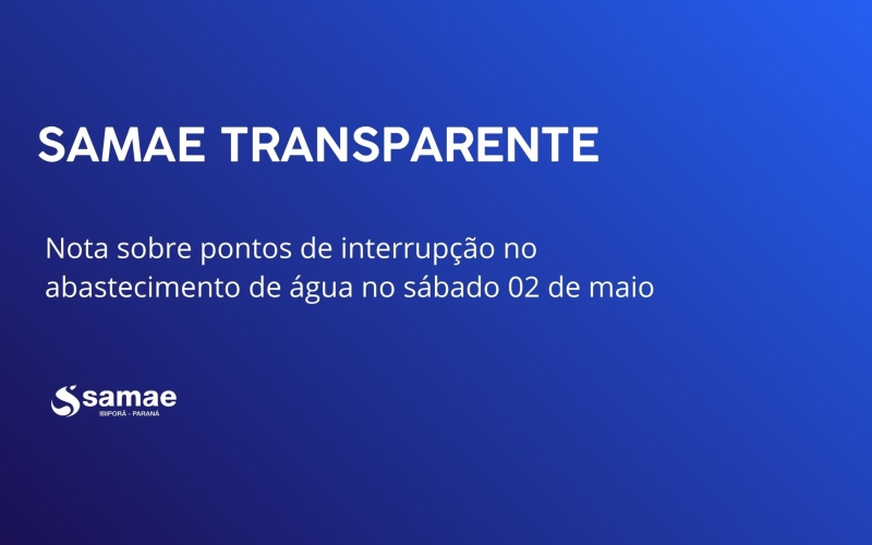 SAMAE TRANSPARENTE