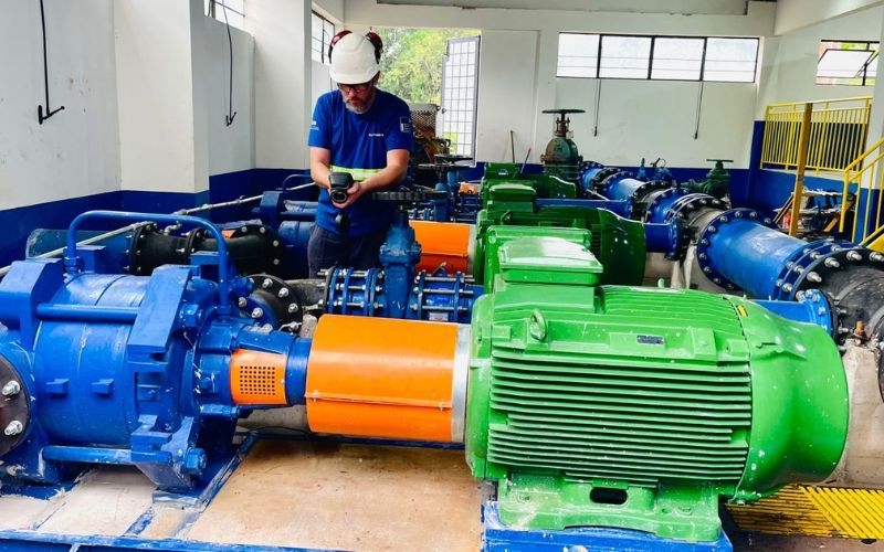 Troca de bombas na captação de água em Ibiporã é concluída e marca etapa de modernização e segurança hídrica