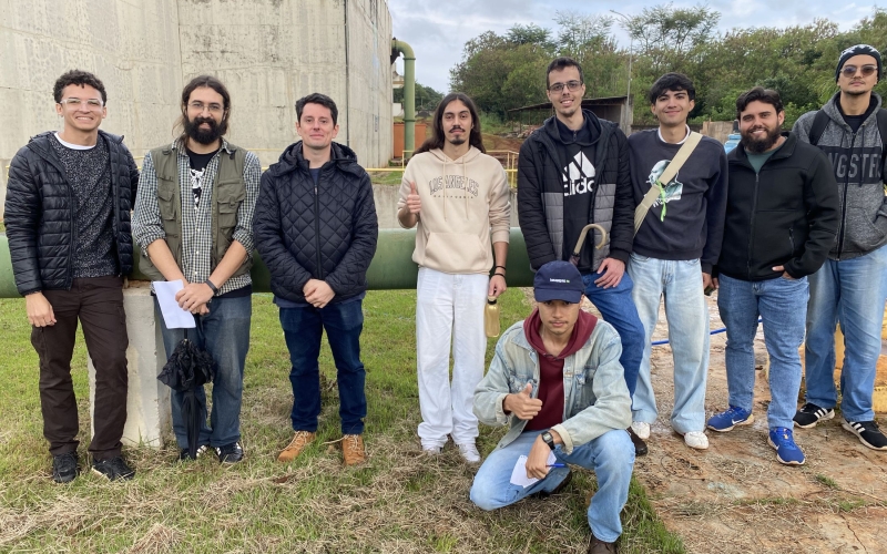 Samae de Ibiporã recebe visita de estudantes de Geografia da UEL em poço de captação do Aquífero Guarani 